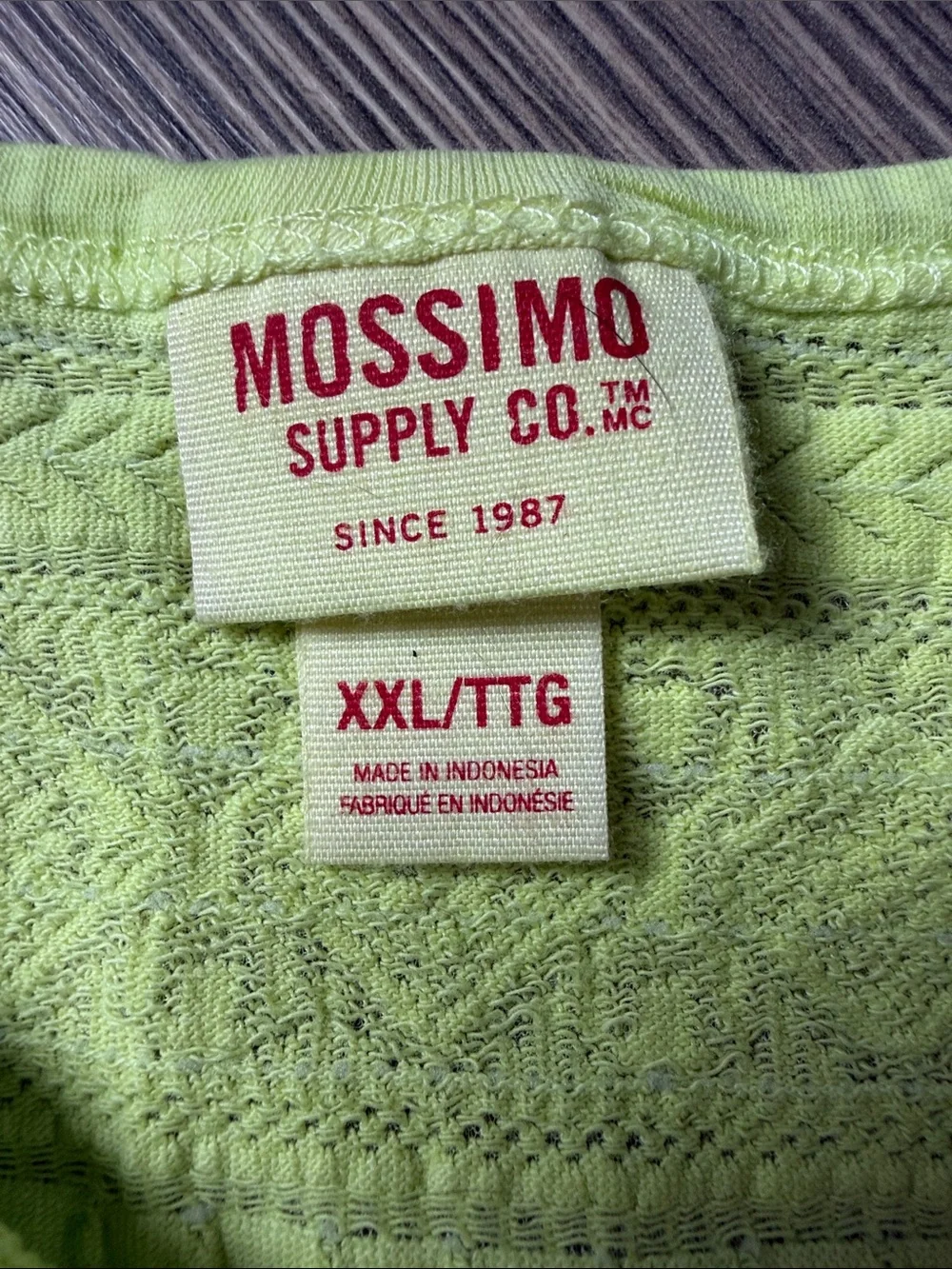 Mossimo Supply Co. Women's Lime Green Scoop Neck Tank